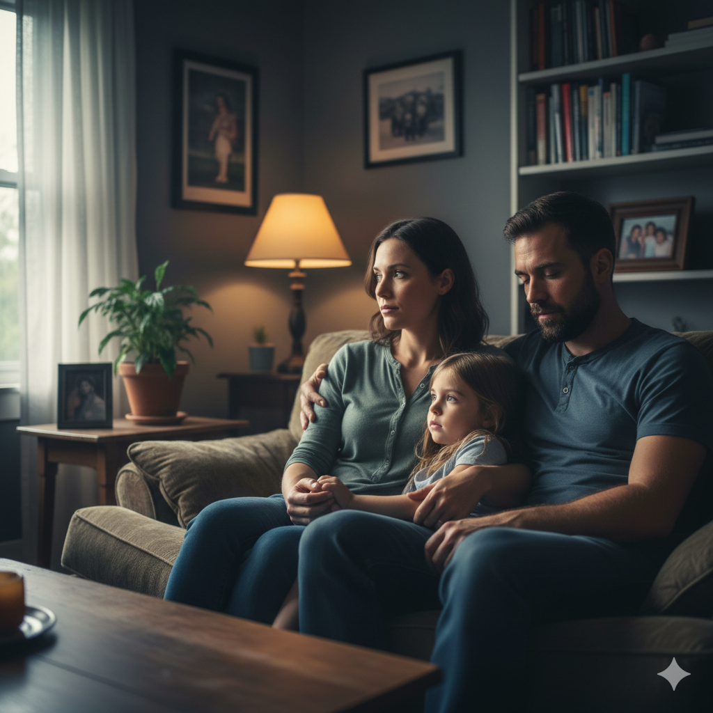 Family under stress